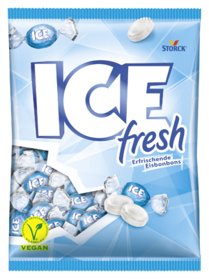Ice Fresh - Drops s mentolovou příchutí/Drops s mentolovou príchuťou