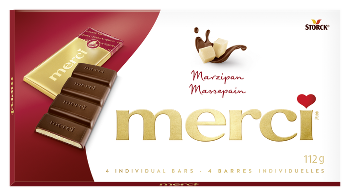 merci Chocolate Bars Marzipan - 