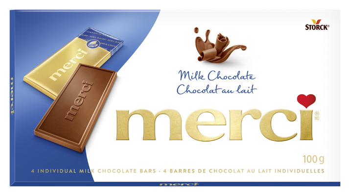 merci Chocolate Bars Milk 100g - 