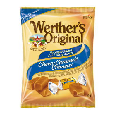 Werther’s Original No Sugar Added Chewy Caramel - 