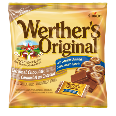 Werther´s Original No Sugar Added Caramel Chocolate - 