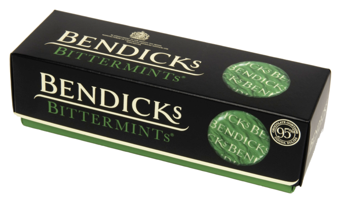 Bendicks Bittermints 200g - Bitter chocolates with a firm mint fondant centre (68%)