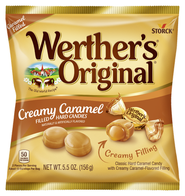 Werther's Original Creamy Caramel Filled Hard Candies - 