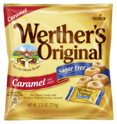 Werther’s Original Caramel Hard Candies Sugar Free - 
