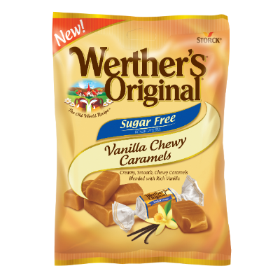 Werther's Original Sugar Free Chewy Vanilla - 