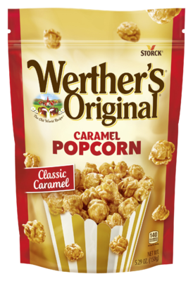 Caramel popcorn store calories