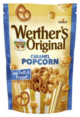 Werther's Original Caramel Popcorn Sea Salt & Pretzel - 