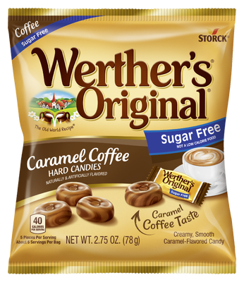 Werther’s Original Caramel Coffee Hard Candies Sugar Free - 