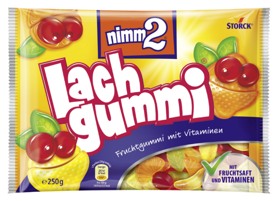 nimm2 Lachgummi - Gommes fruitées, avec des vitamines