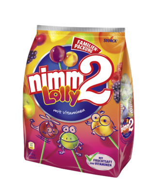 nimm2 Lolly - Sucettes fruitées avec des vitamines