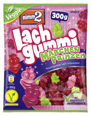 nimm2 Lachgummi Märchenprinzen - Fruchtgummi mit Vitaminen