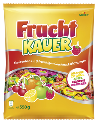 Frucht Kauer - Kaubonbons in fruchtigen Geschmacksrichtungen