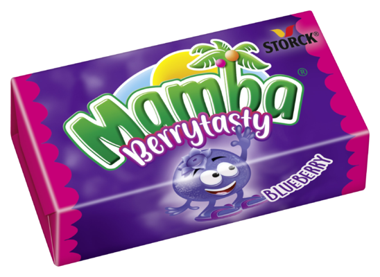 Mamba Berrytasty Blueberry - Kaubonbons mit Fruchtgeschmack