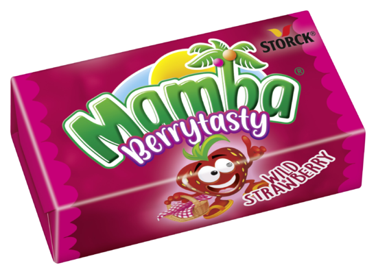 Mamba Berrytasty Wild Strawberry - Kaubonbons mit Fruchtgeschmack