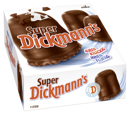 Super Dickmann's - Schokoladen-Schaumküsse (Schaumzuckerwaren)