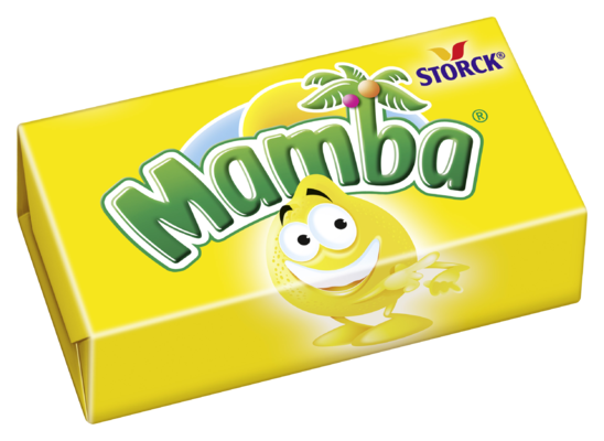Mamba Citrom ízű - Gyümölcs ízű puha karamella