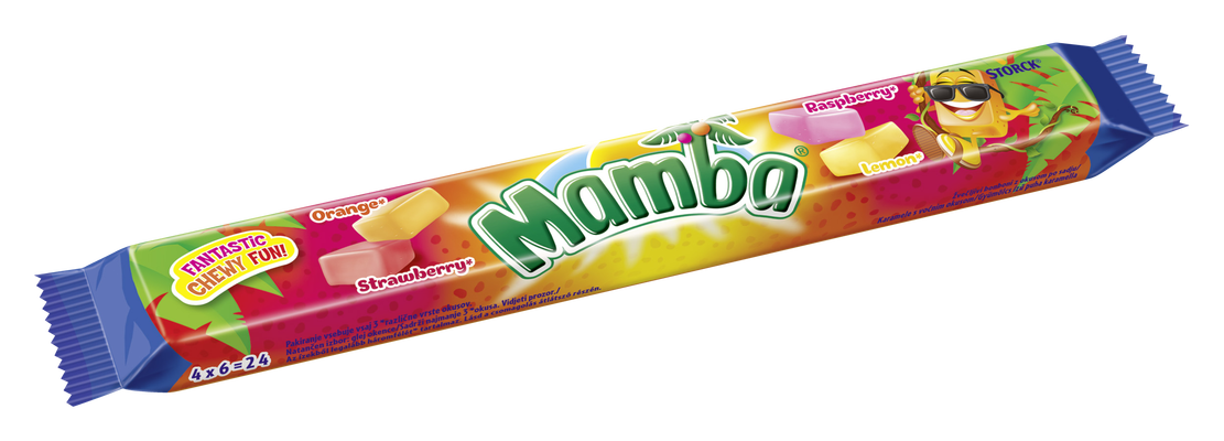 Mamba multipack - Vegyes gyümölcs ízű puha karamella