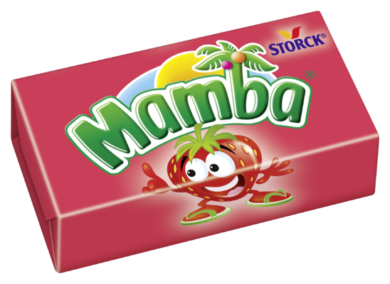 Mamba Eper ízű - Vegyes gyümölcs ízű puha karamella