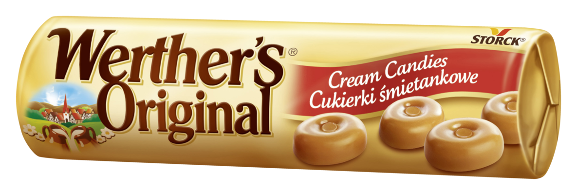 Werther's Original caramelle dure alla panna in stick - Caramelle alla panna