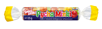 nimm2 Śmiejżelki Pycha Minki 23g - Żelki owocowe wzbogacone witaminami