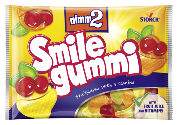 nimm2 Smilegummi - Ovocné želé obohatené vitamínmi