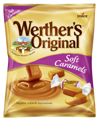 Werther's Original Soft Caramel - Karamely se smetanou/Smotanové karamelky